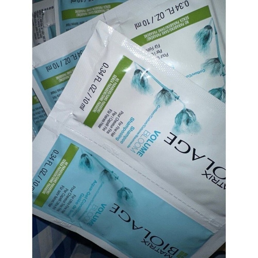Matrix biolage volume bloom Aqua gel shampoo Conditioner volumebloom travel‎